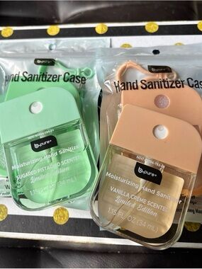 BPure Hand Sanitizers Limited Edition SET  w/ Matching Cases